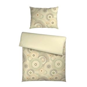 Esposa OBOUSTRANNÉ POVLEČENÍ, satén, béžová, 140/200 cm obraz