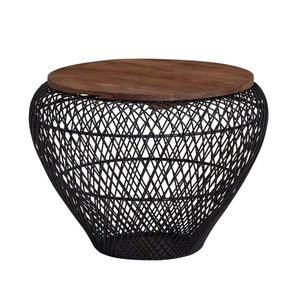 MID.YOU KONFERENČNÍ STOLEK, černá, dřevo, 60/60/45 cm obraz