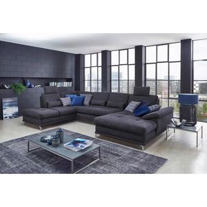 Sit & More SEDACÍ SOUPRAVA, textil, tmavě modrá obraz