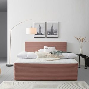 MID.YOU AMERICKÁ POSTEL, 200/200 cm, starorůžová obraz