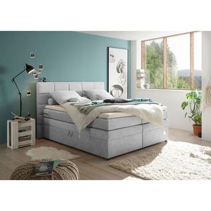 MID.YOU POSTEL BOXSPRING, 180/200 cm, barvy stříbra obraz