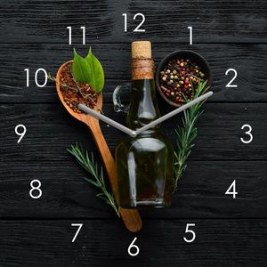 Euroart NÁSTĚNNÉ HODINY vícebarevná 20/20/3, 1 cm obraz