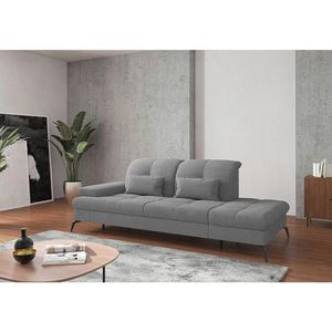 Sit & More LENOŠKA, textil, šedá obraz