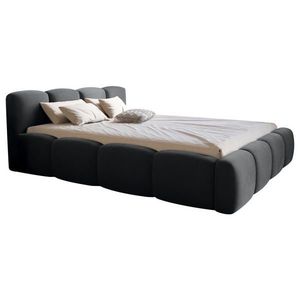 Carryhome ČALOUNĚNÁ POSTEL, 180/200 cm, černá obraz