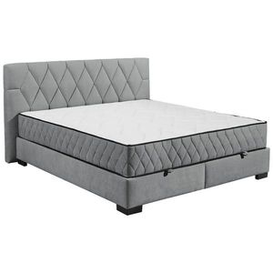 MID.YOU AMERICKÁ POSTEL, 180/200 cm, antracitová obraz