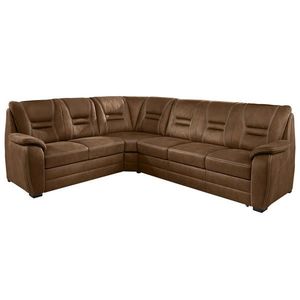 Beldomo Comfort ROHOVÁ SEDAČKA, textil, tmavě hnědá obraz