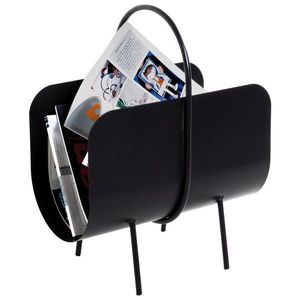 STOJAN NA NOVINY, černá obraz