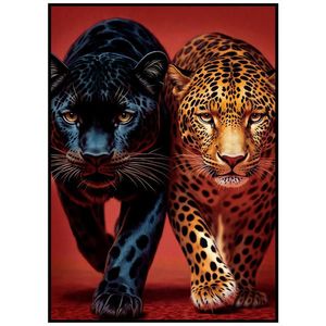 Monee OBRAZ NA SKLE, zvířata, 50/70 cm obraz