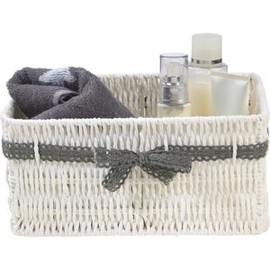 Landscape KOŠ DO REGÁLU, šedá, bílá obraz