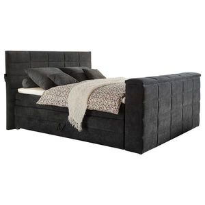 Carryhome POSTEL BOXSPRING, 180/200 cm, antracitová obraz
