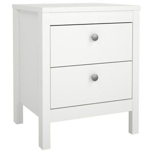 MID.YOU NOČNÍ STOLEK, bílá, 43, 8/54, 1/38, 4 cm obraz