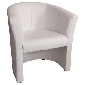 Ti'me KŘESLO, textil, bílá obraz