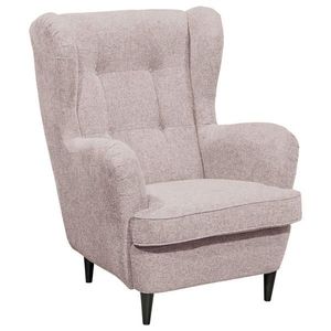 MID.YOU KŘESLO UŠÁK, textil, růžová obraz