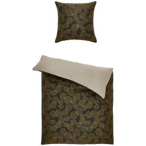 Esprit OBOUSTRANNÉ POVLEČENÍ, satén, černá, barvy zlata, béžová, 135/200 cm obraz