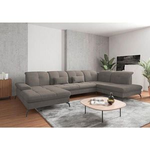 Sit & More SEDACÍ SOUPRAVA, textil, jílová barva obraz