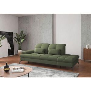 Sit & More LENOŠKA, textil, olivově zelená obraz