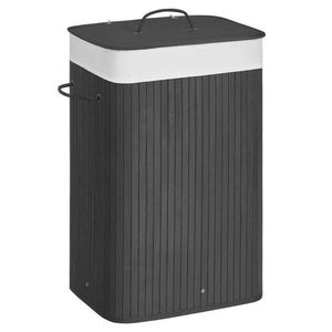 KOŠ NA PRÁDLO, černá obraz