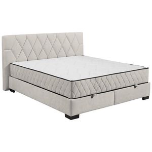 MID.YOU AMERICKÁ POSTEL, 180/200 cm, béžová obraz