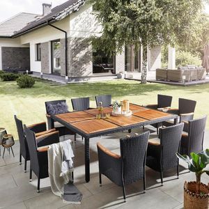 Ambia Garden ZAHRADNÍ SESTAVA dřevo, kov, plast, textil obraz