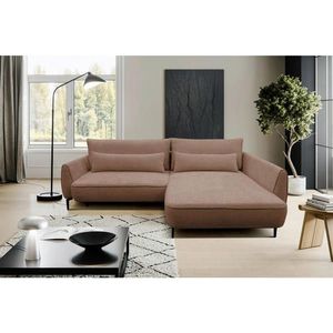 MID.YOU ROHOVÁ SEDAČKA, textil, hnědá obraz