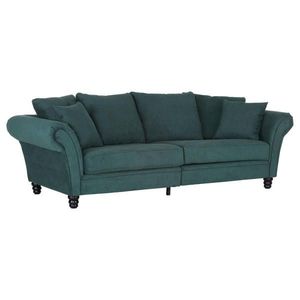 Livetastic POHOVKA BIG SOFA, dřevo, textil, zelená obraz