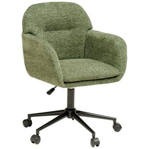 MID.YOU OTOČNÁ ŽIDLE, tkaná látka, zelená obraz