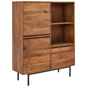 Livetastic KOMODA, mangové dřevo, medová, 110/140/40 cm obraz