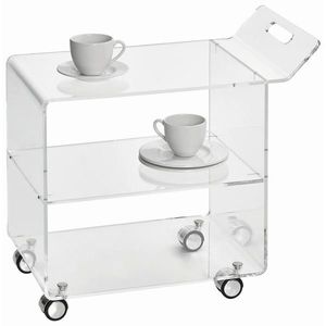 SERVÍROVACÍ VOZÍK, čiré, 63/59/38 cm obraz