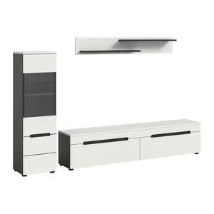 Livetastic OBÝVACÍ STĚNA, bílá obraz