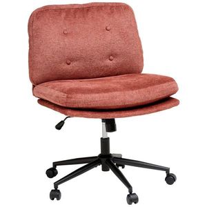 MID.YOU OTOČNÁ ŽIDLE, mikrovlákno, červená obraz