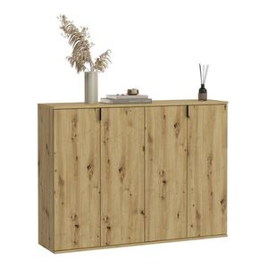 MID.YOU BOTNÍK, dub artisan, 122/97/34 cm obraz