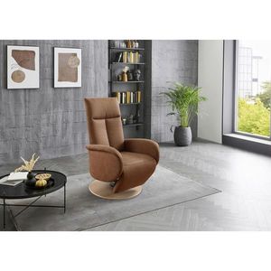 Sit & More RELAXAČNÍ KŘESLO, textil, barvy lískového ořechu obraz