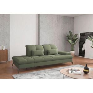 Sit & More LENOŠKA, textil, olivově zelená obraz