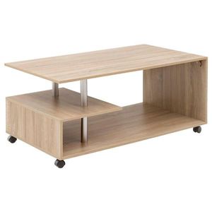 MID.YOU KONFERENČNÍ STOLEK, Sonoma dub, kompozitní dřevo, 105/60/48, 5 cm obraz