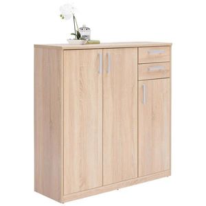 Xora KOMODA, Sonoma dub, 106/110/36 cm obraz