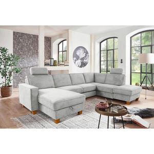 Sit & More SEDACÍ SOUPRAVA, textil, barvy stříbra obraz