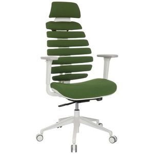 MID.YOU OTOČNÁ ŽIDLE, plochá tkanina, zelená obraz