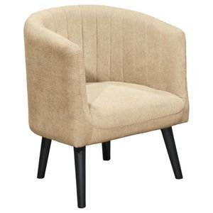 Livetastic KOKTEJLOVÉ KŘESLO, textil, pískové barvy obraz