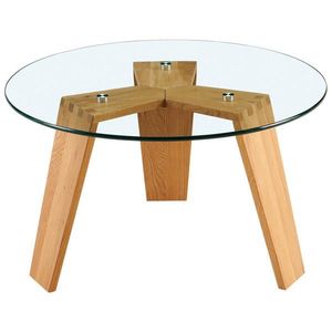 Livetastic KONFERENČNÍ STOLEK, dub, čiré, přírodní barvy obraz