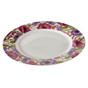 SNÍDAŇOVÝ TALÍŘ, keramika, obraz