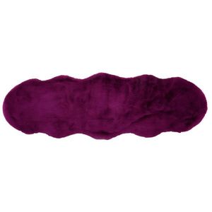 UMĚLÁ KOŽEŠINA, 55/160 cm, fialová obraz