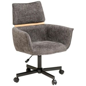 MID.YOU KANCELÁŘSKÉ KŘESLO, tkaná látka, tmavě šedá obraz