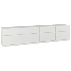 MID.YOU NÍZKÁ KOMODA, bílá, 225/52, 5/40 cm obraz