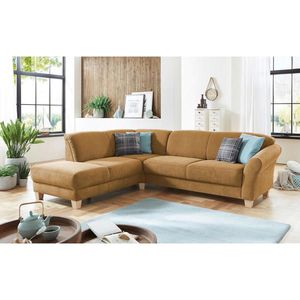 Sit & More ROHOVÁ SEDAČKA, textil, hořčicově žlutá obraz