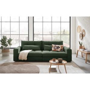 Livetastic POHOVKA BIG SOFA, textil, tmavě zelená obraz