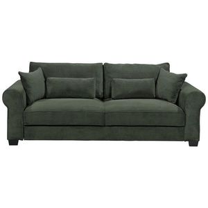 MID.YOU ROZKLÁDACÍ POHOVKA, textil, tmavě zelená obraz