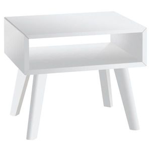 Hasena NOČNÍ STOLEK, buk, bílá, 50/42/41 cm obraz