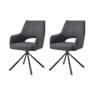 MID.YOU SADA ŽIDLÍ S PODRUČKAMI 2 kusy obraz