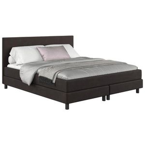 MID.YOU AMERICKÁ POSTEL, 160/200 cm, tmavě hnědá obraz