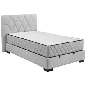 MID.YOU AMERICKÁ POSTEL, 120/200 cm, světle šedá obraz